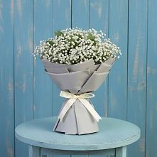 Букет цветов из:  Гипсофила в Обозерском