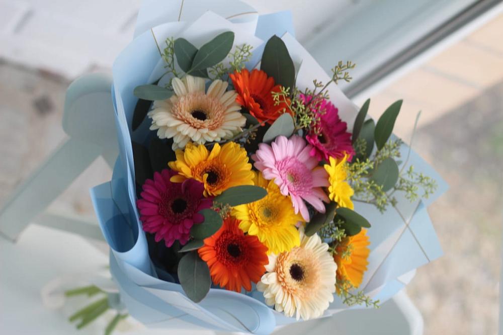 Букет цветов из: Герберы в Обозерском