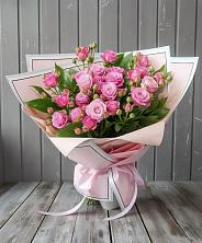 Букет Розовый кустик в Обозерском
