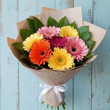 Букет цветов из:  Герберы в Обозерском