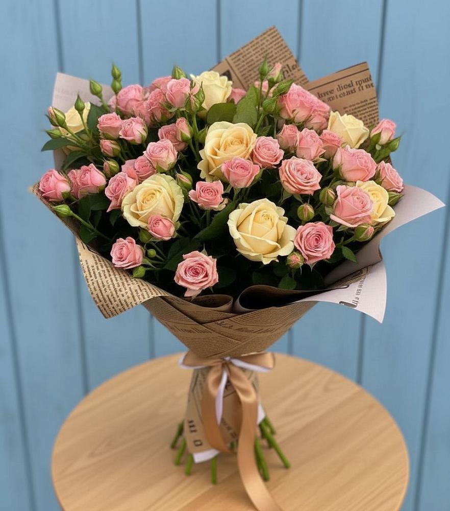 Букет цветов из: Розы в Обозерском