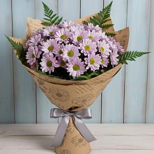 Букет цветов из:  Хризантемы в Обозерском