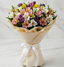 Букет цветов из:  Альстромерии в Обозерском