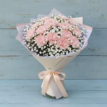 Букет цветов из:  Гвоздики в Обозерском