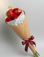 Букет цветов из:  Розы в Обозерском