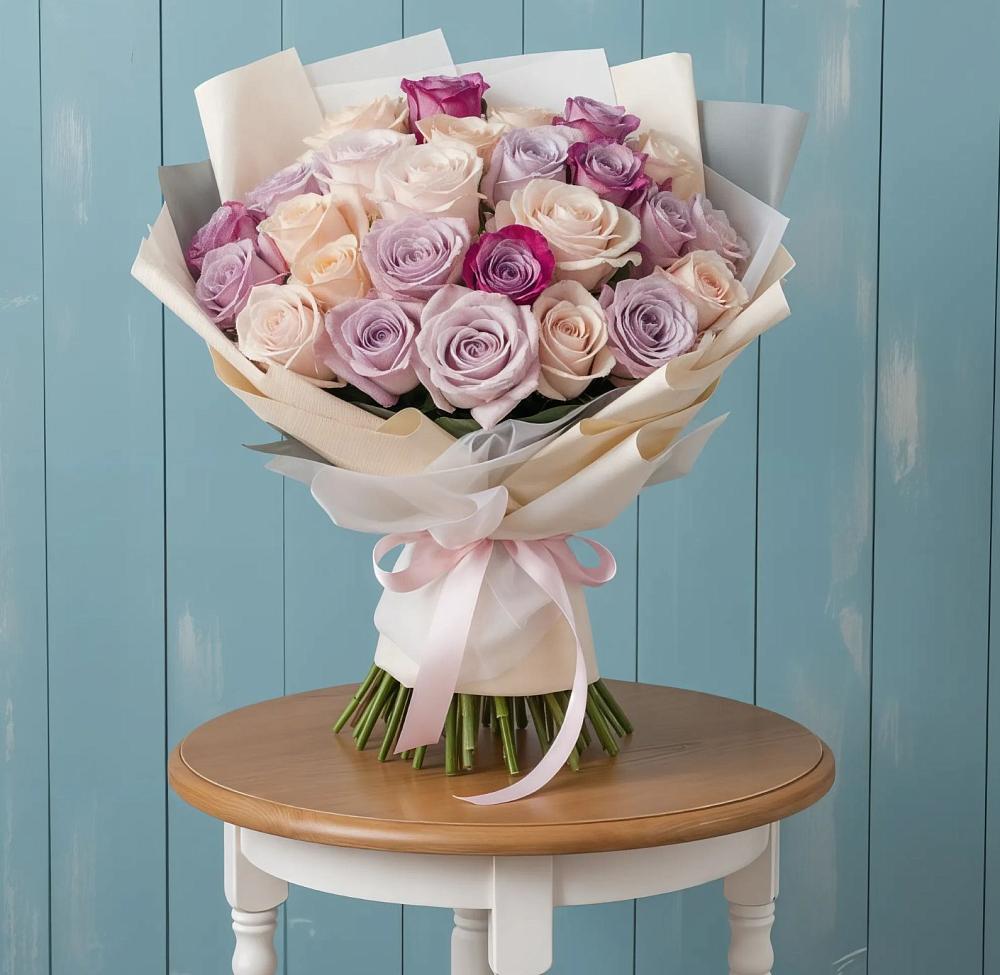 Букет цветов из: Розы в Обозерском