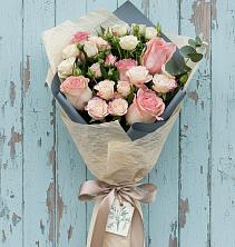Букет цветов из:  Розы в Обозерском