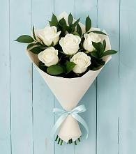 Букет цветов из:  Розы в Обозерском