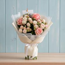 Букет цветов из:  Розы в Обозерском