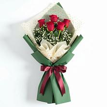 Букет цветов из:  Розы в Обозерском