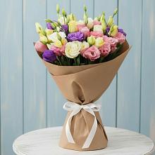 Букет цветов из:  Лизиантусы #REPLACE_PRED# Обозерском