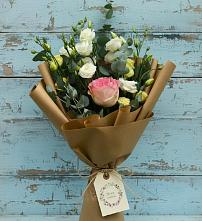 Букет цветов из:  Розы и Лизиантусы #REPLACE_PRED# Обозерском
